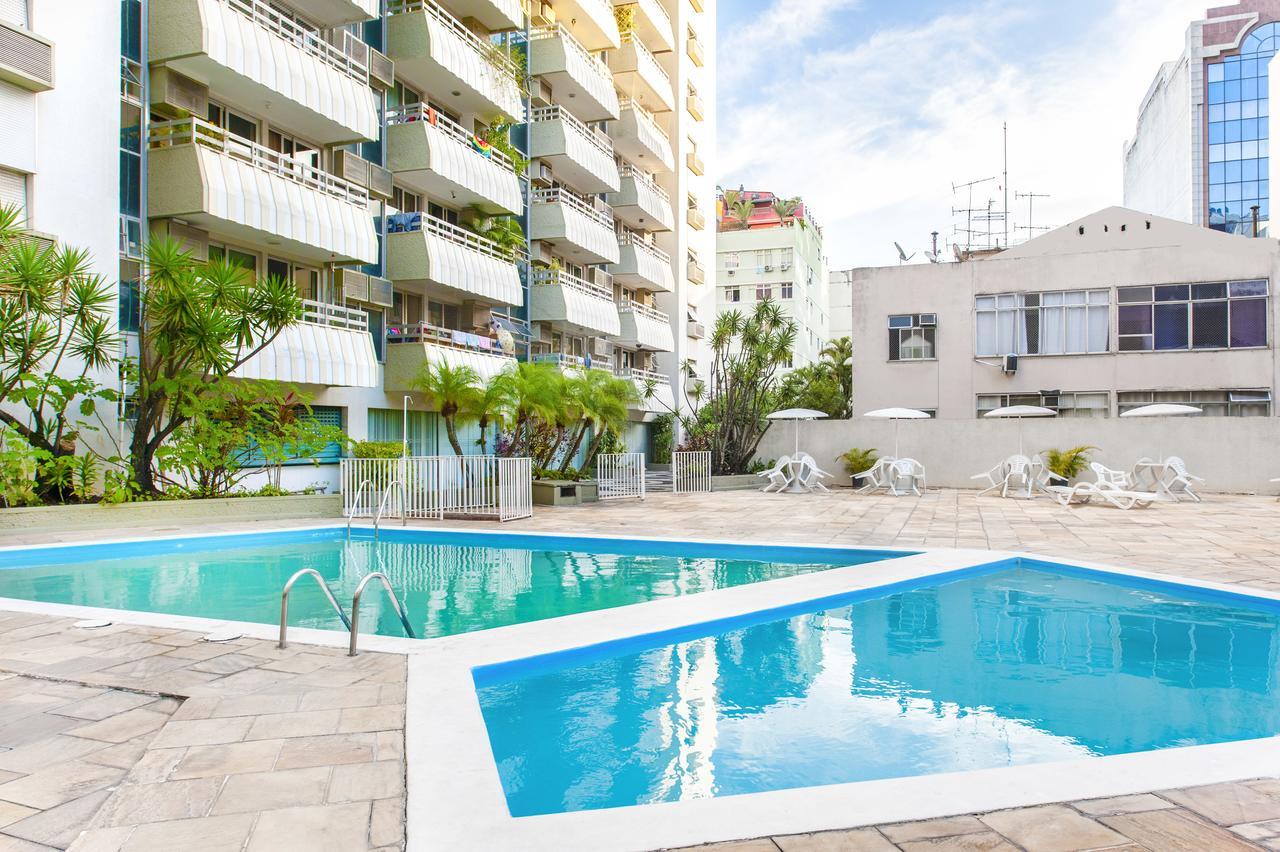 Flat Luxuoso Coracao De Copacabana Aparthotel